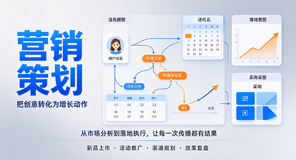 企石镇营销策划